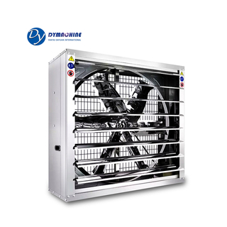 DYMACHINE Industrieller Axialventilator mit variablem Frequenzmotor und Unterdruckventilator