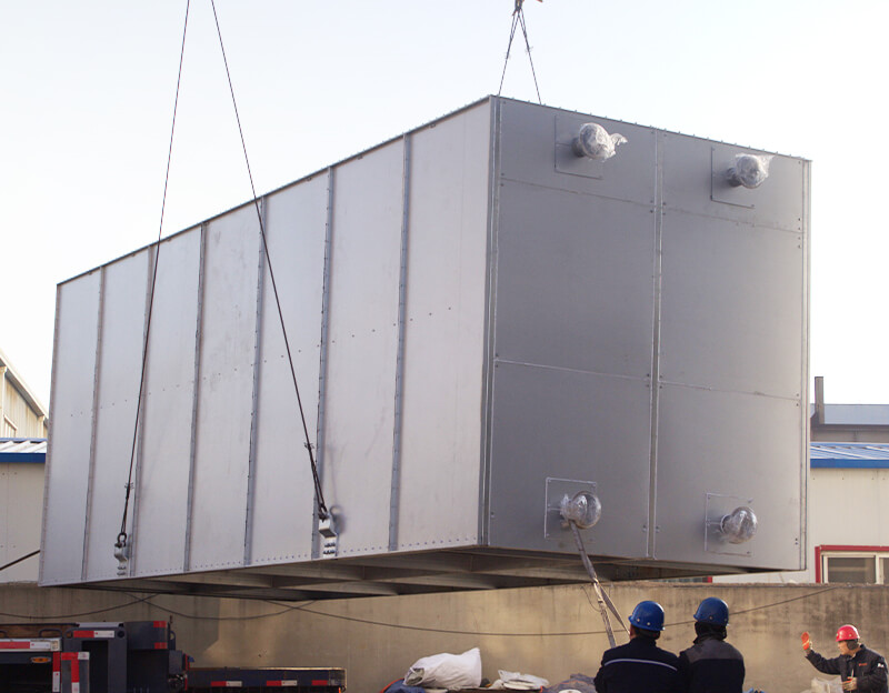 Verpackung und Transport